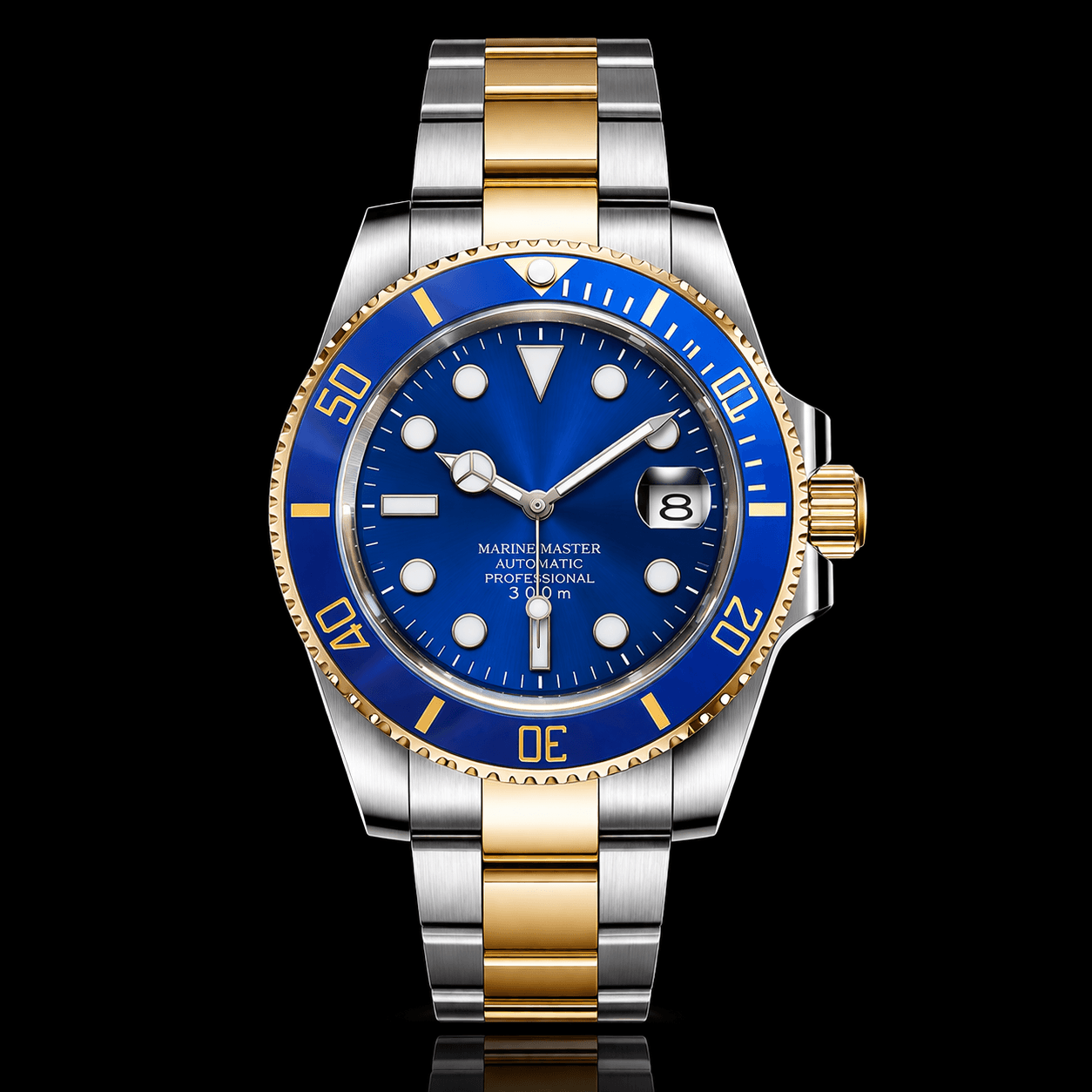 Seikmariner Two Tone Blue Gold