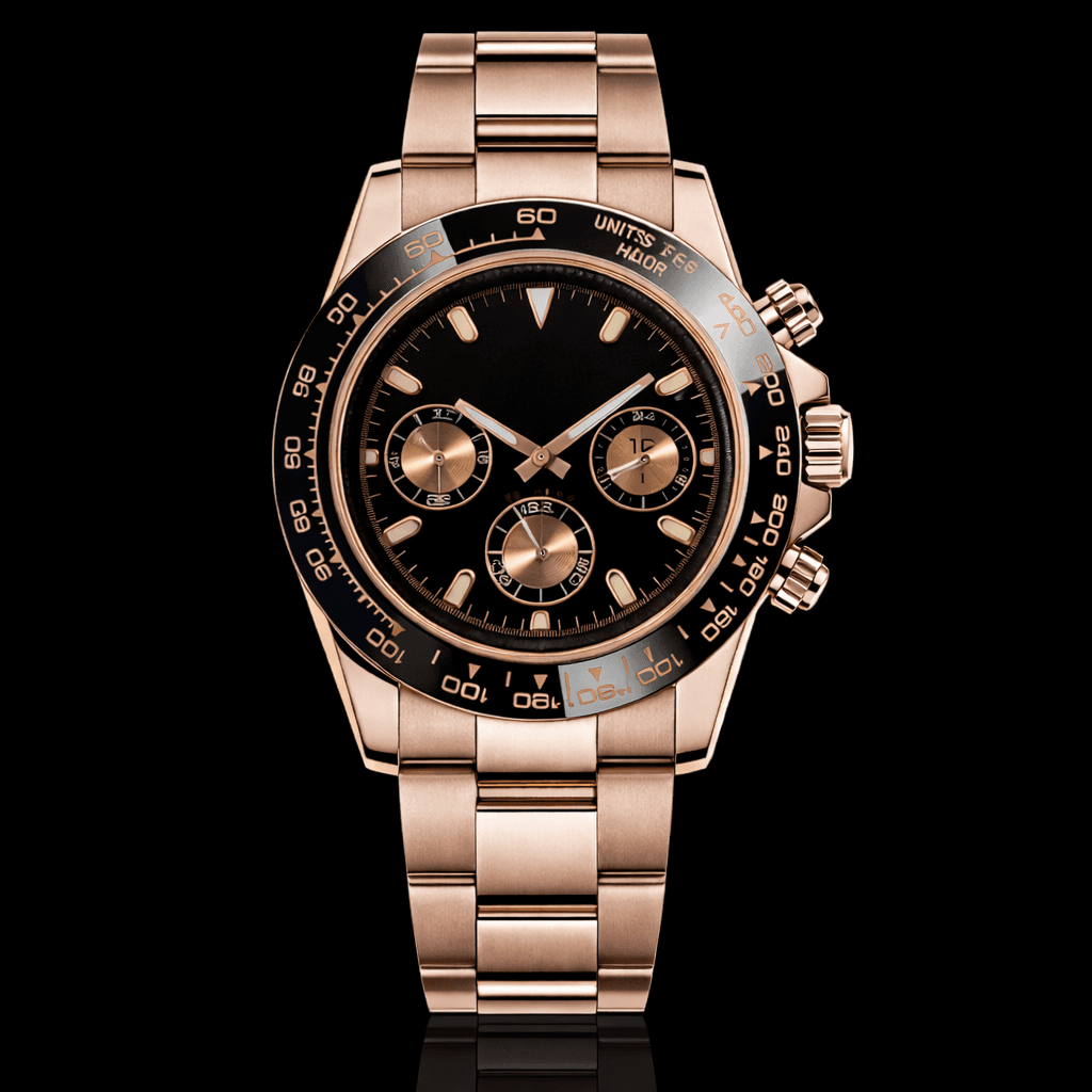 Seitona Rose Gold Black