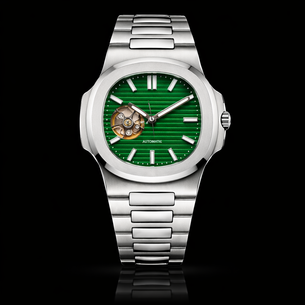 Nautiko  Open Heart Olive Green
