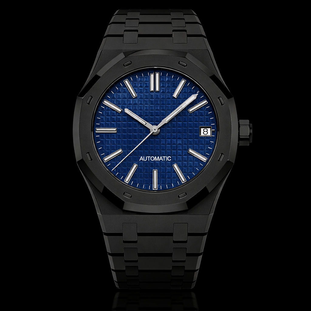 Royal Oak Negro caucho azul