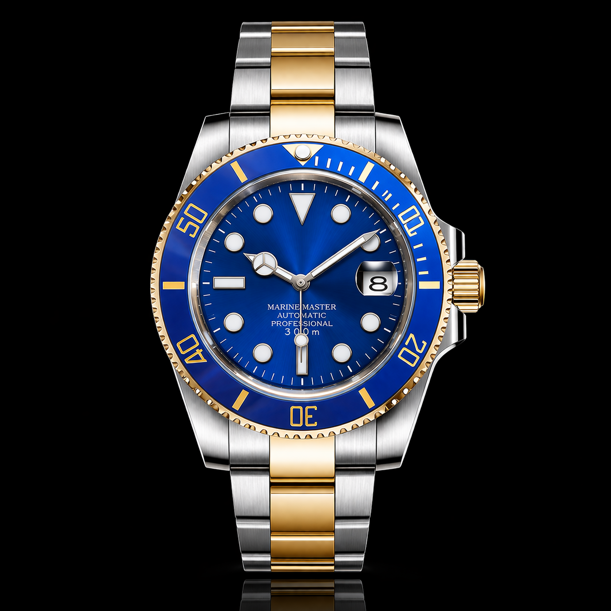 Seikmariner Two Tone Blue Gold